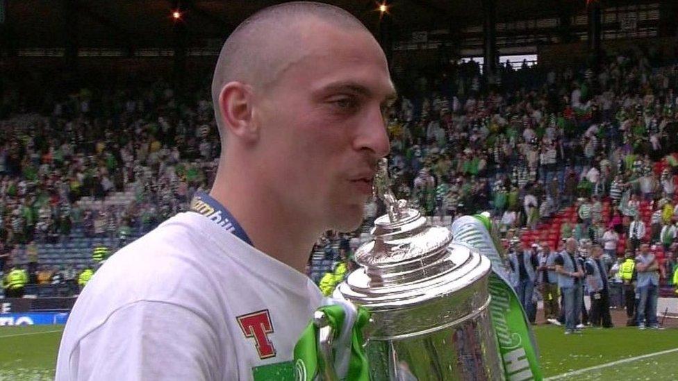 Celtic captain Scott Brown