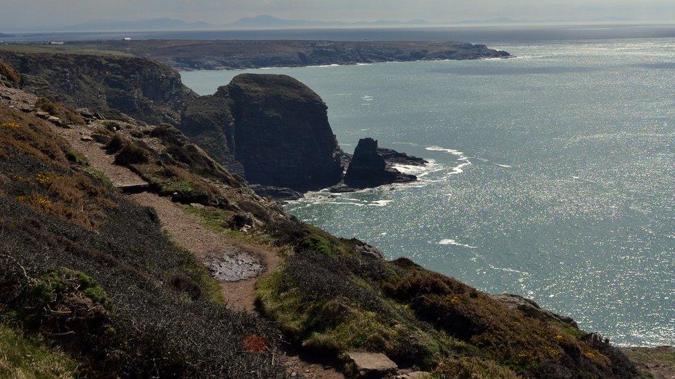 South Stack on Anglesey, by Colin Chant