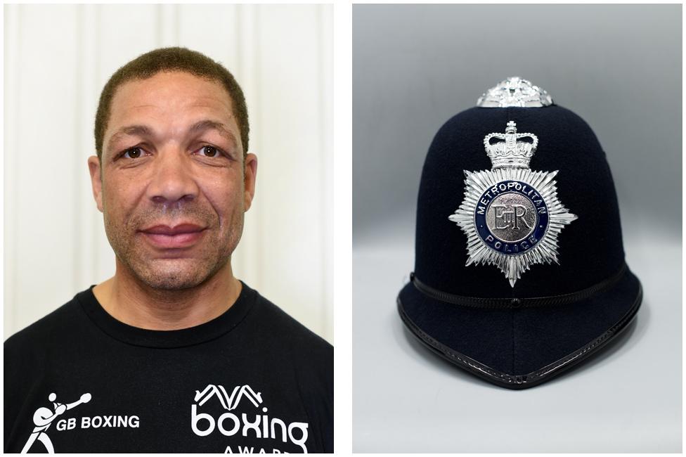 PC Alan Douglas-Smith volunteers as an instructor - his brother, Johnny Nelson, was once a professional boxer