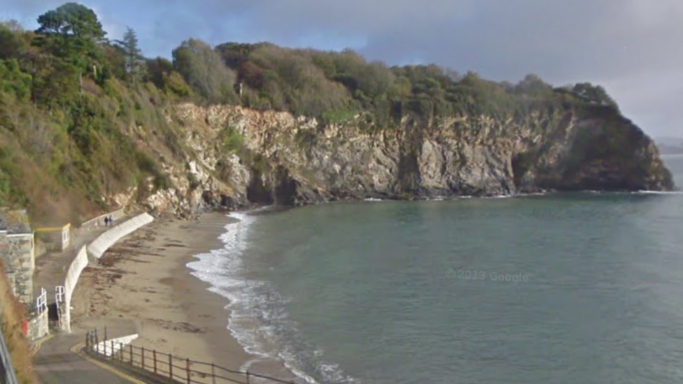 Porthpean beach