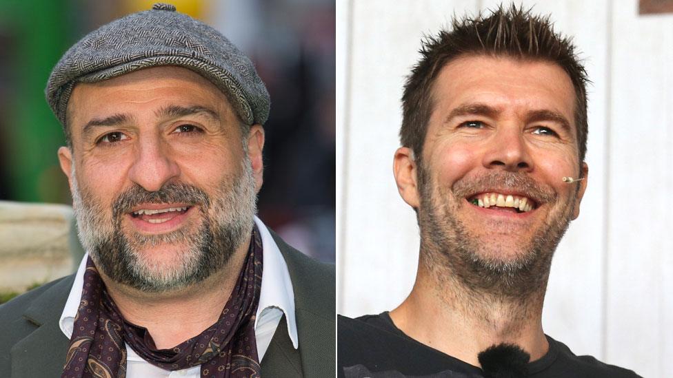 Omid Djalili and Rhod Gilbert