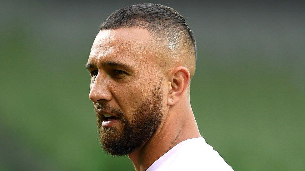 Quade Cooper on 8 March 2019 in Melbourne, Australia