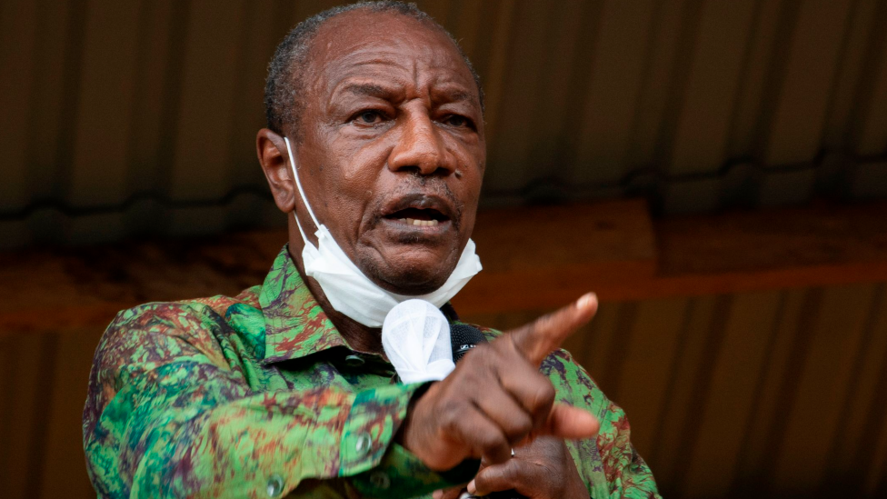 Guinea's President Alpha Condé