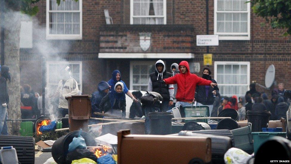 The London riots