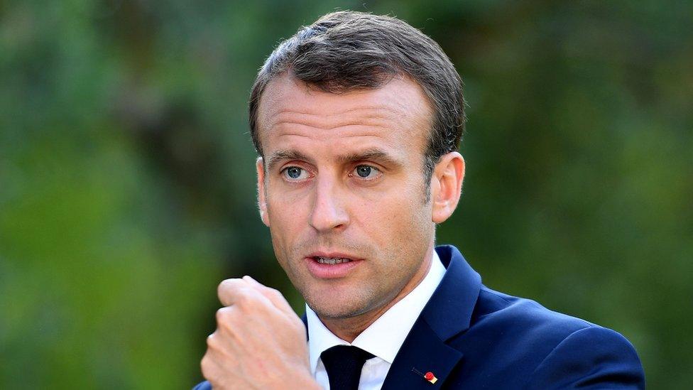 French President Emmanuel Macron