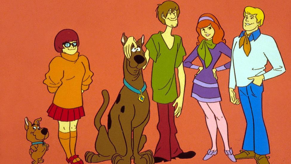 The cast of Scooby-Doo