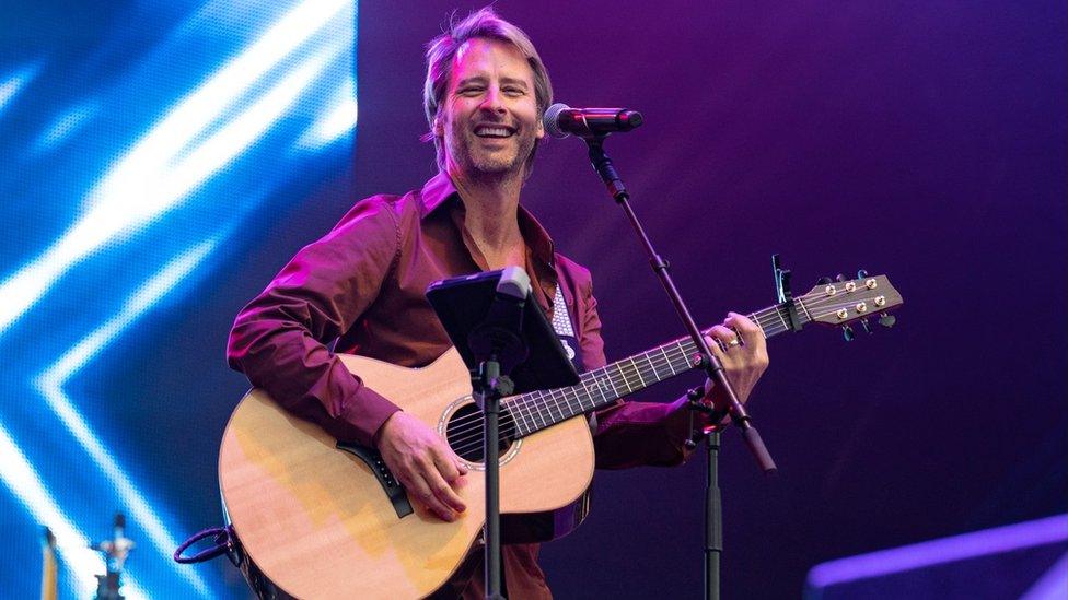 Chesney Hawkes at the Rewind Festival in Scotland earlier this year