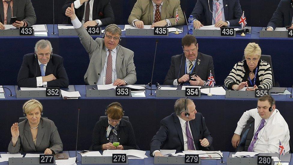 MEPs in Strasbourg, 2 Feb 16