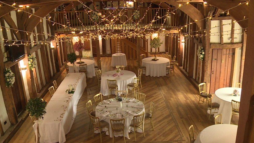 The Tudor Barn wedding venue