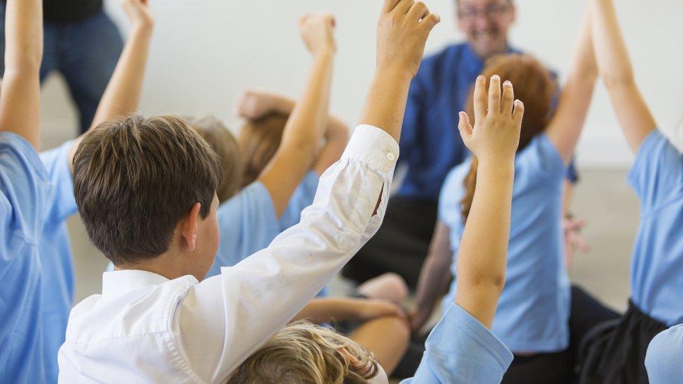 Children in class