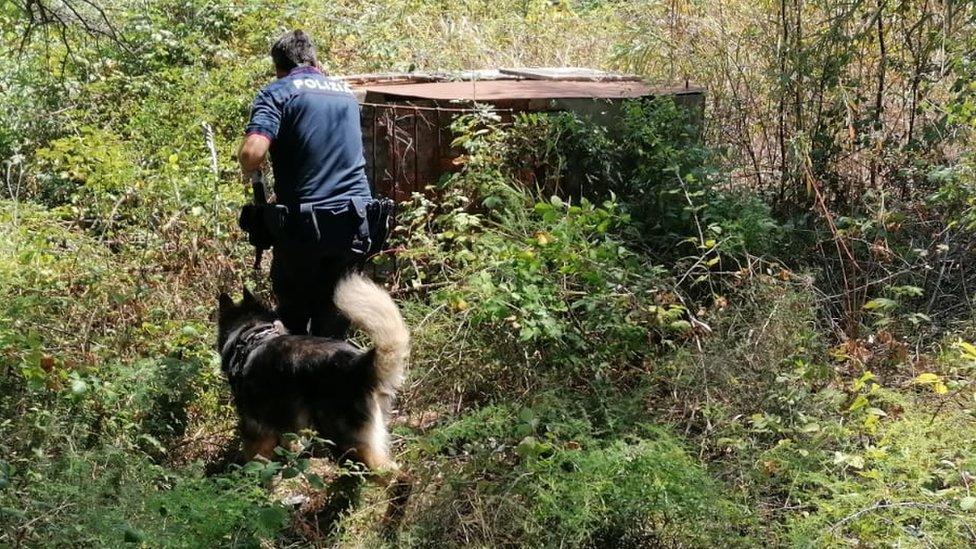 Police had searched the woodland area of Caronia in Sicily for over two weeks