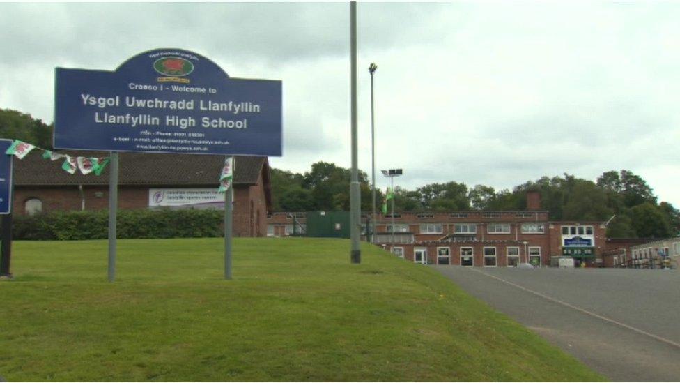 Llanfyllin High School, Powys