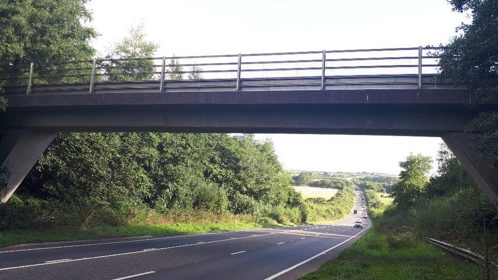 The old Tolgroggan bridge