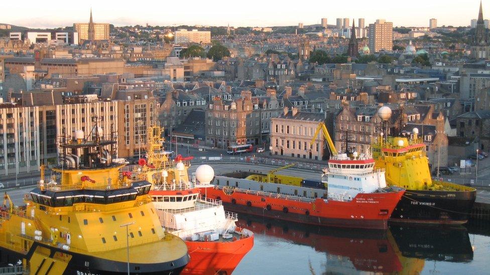 Aberdeen harbour