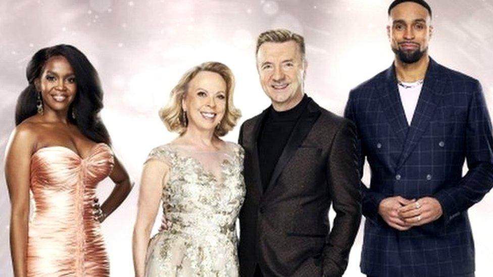 Oti Mabuse, Jayne Torvill, Christopher Dean and Ashley Banjo