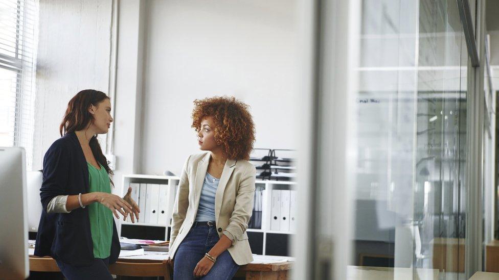 Women in an office