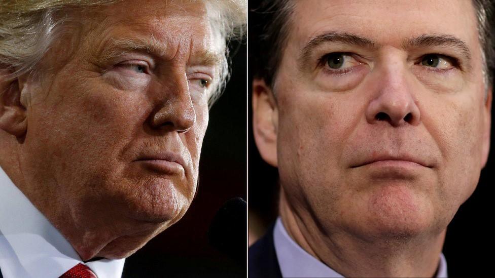 Trump and Comey