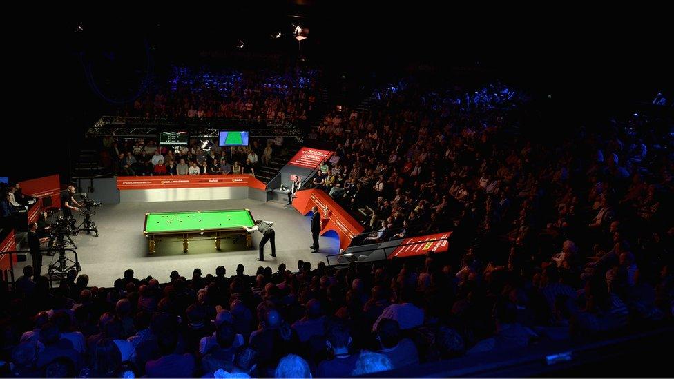 Snooker World Championships at Crucible Theatre