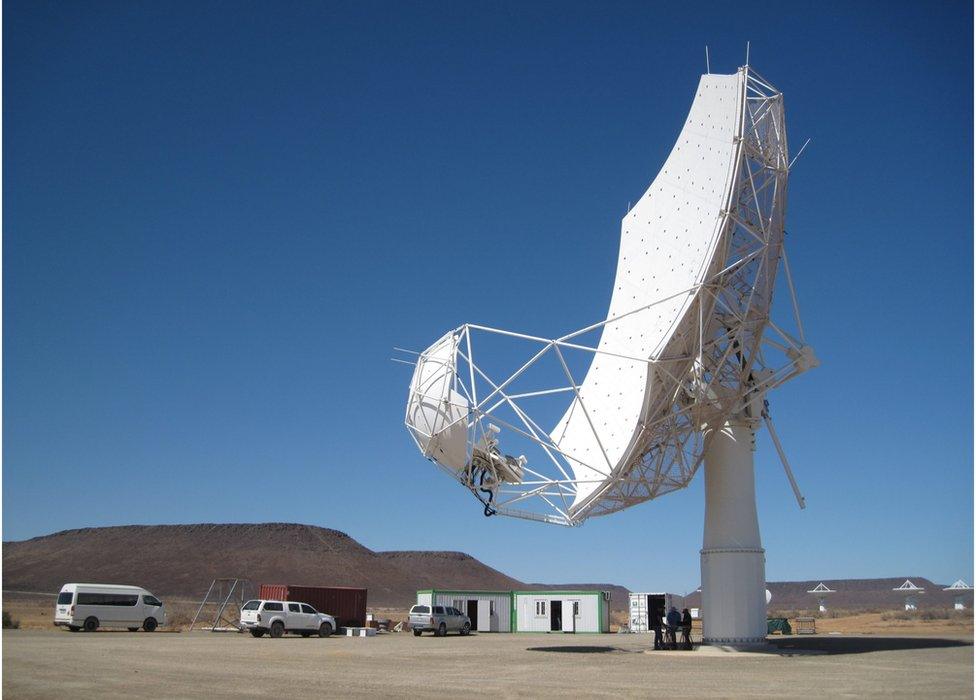 Prototype mid-frequency dish for South Africa