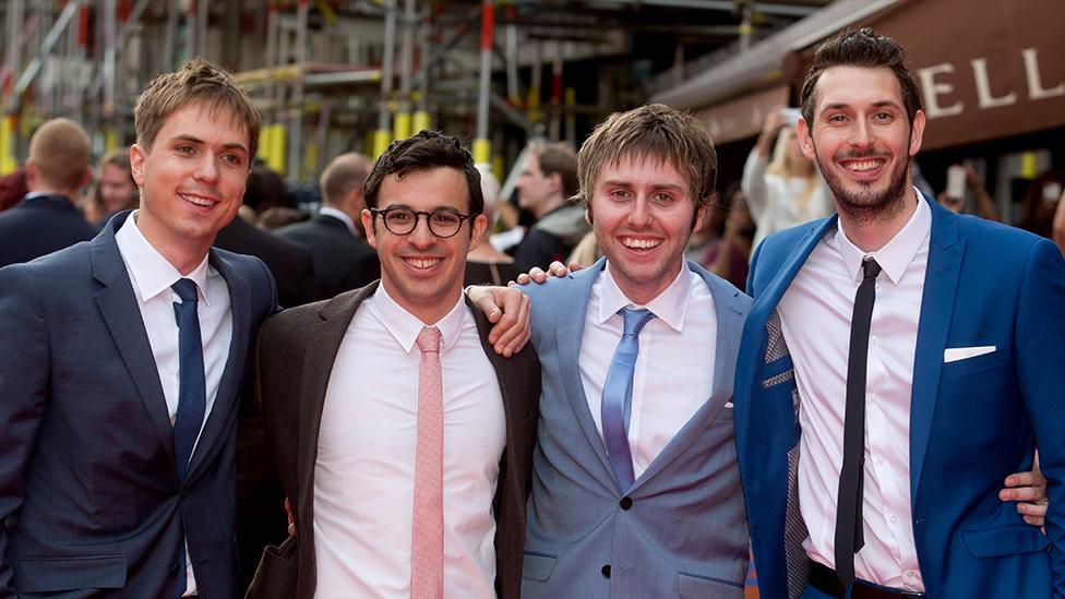 The cast of the Inbetweeners