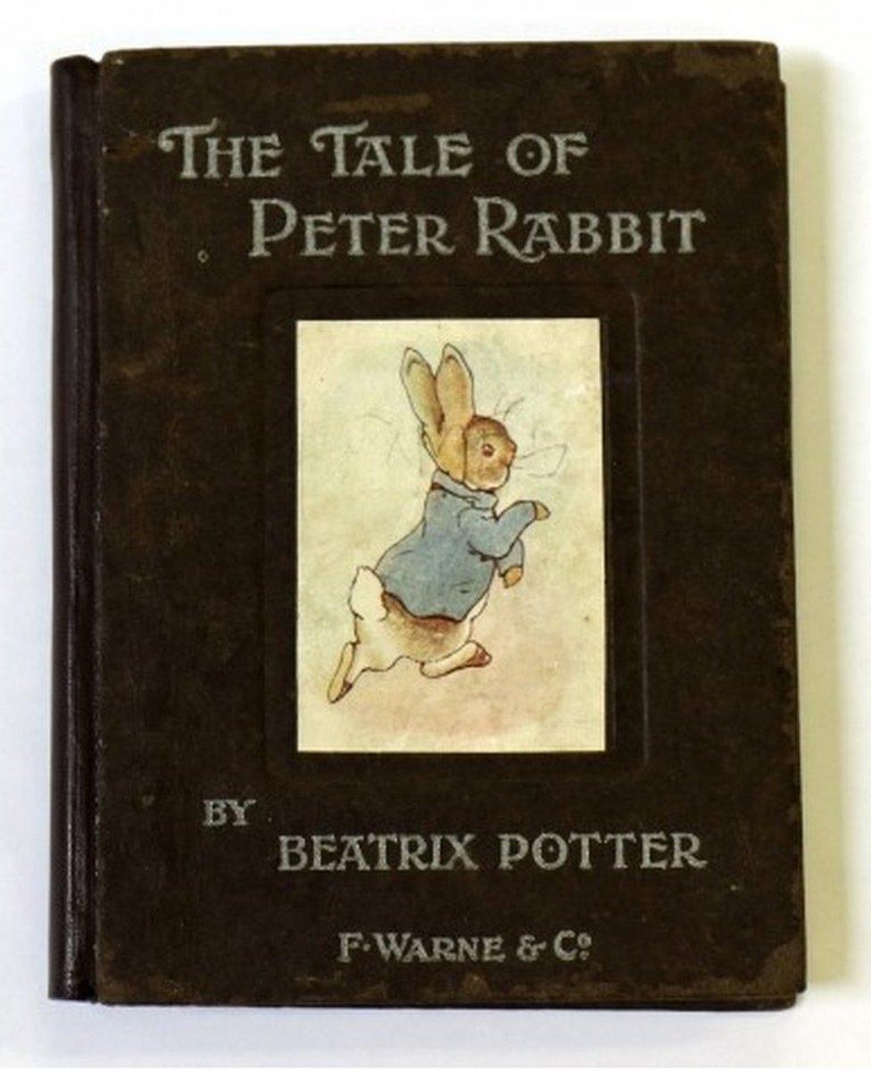 First edition of Beatrix Potter's The Tale of Peter Rabbit from 1902