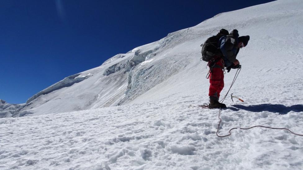 Robert Rauch on a mountain