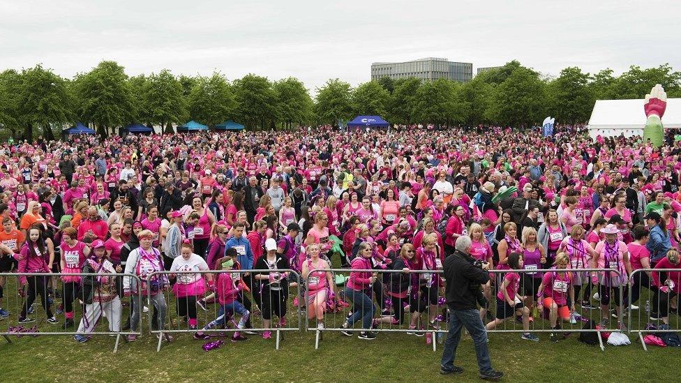 Race for Life crowds