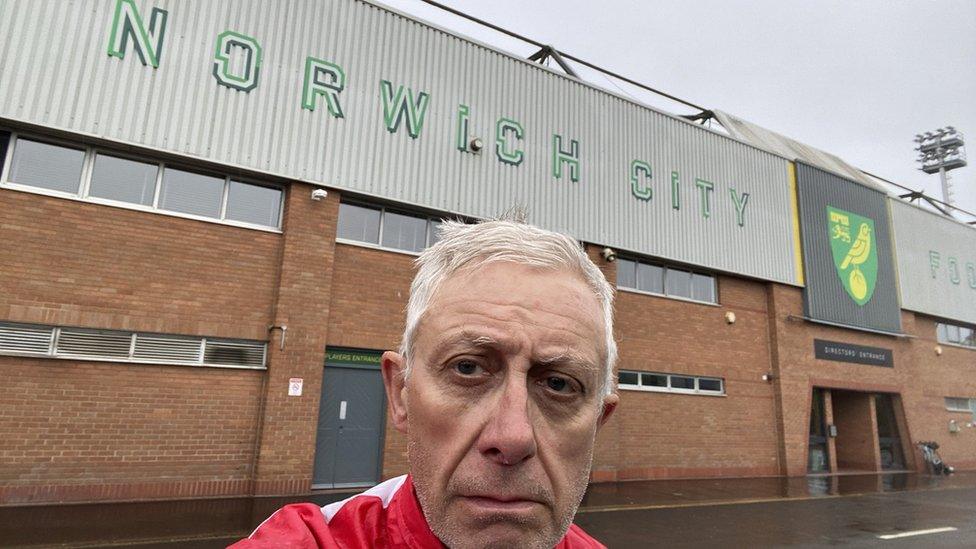 Mark Crowther at Norwich City Football Club