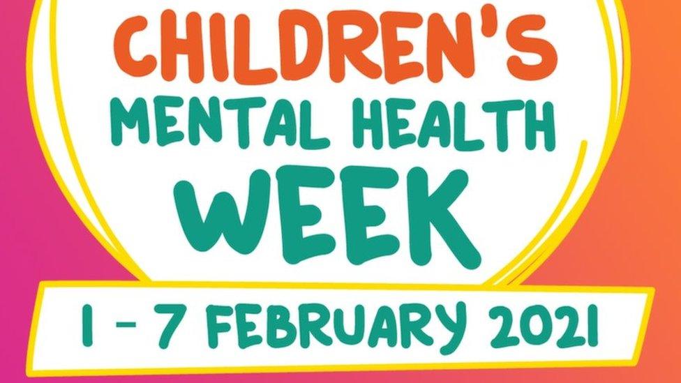 children's mental health week logo