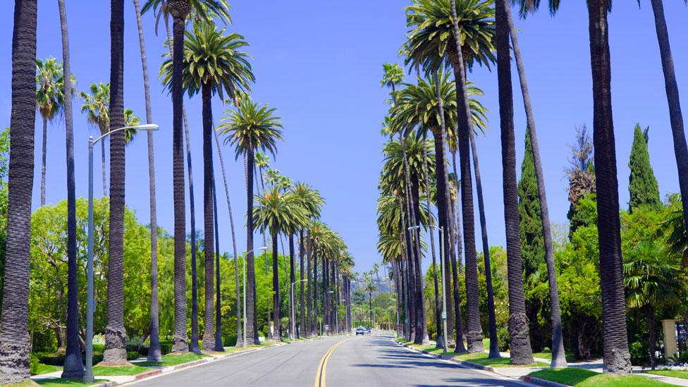 Road in Los Angeles County