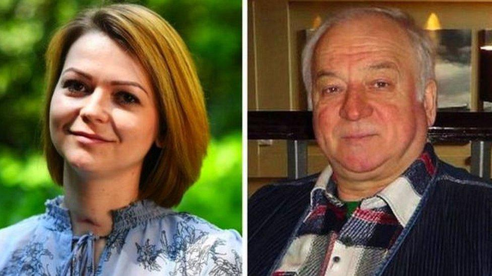 Yulia a Sergei Skripal