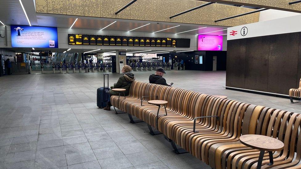 Leeds ticket barrier