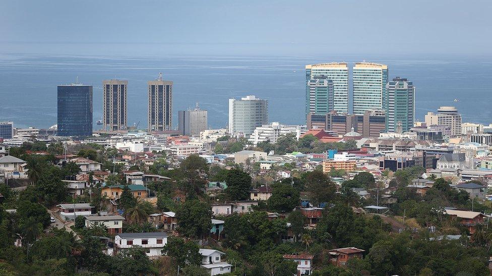 Trinidad skyline