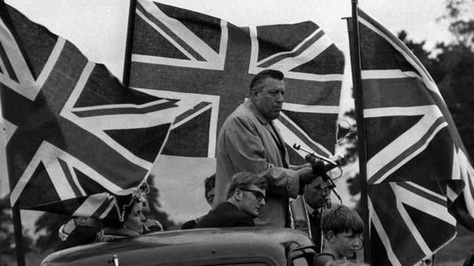 Ian Paisley in 1970