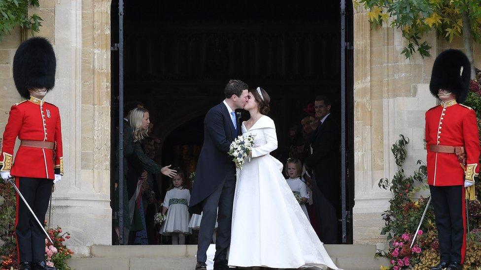 Princess Eugenie and Jack Brooksbank