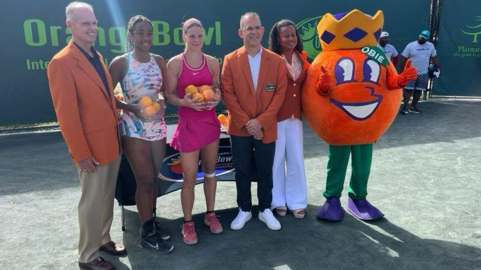 GB's Hannah Klugman wins Orange Bowl tennis tournament BBC Newsround