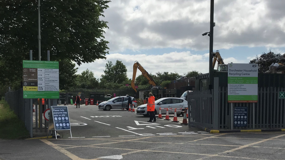 Dorchester’s household recycling centre