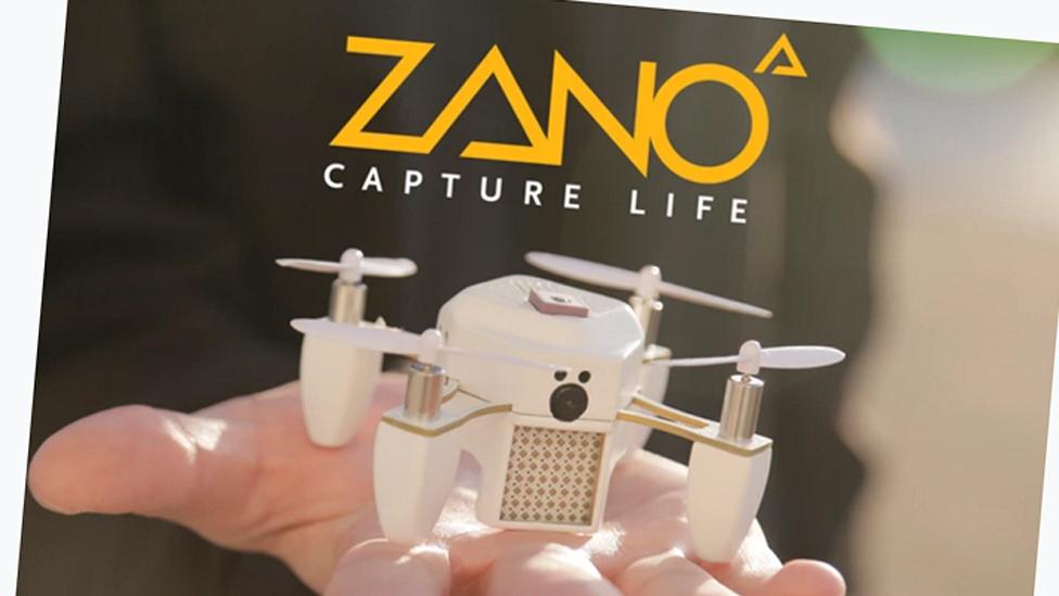 Kickstarter page for the Zano mini-drone