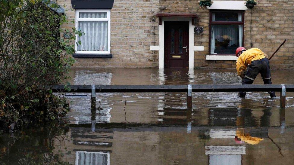 Flood in Stalybridge