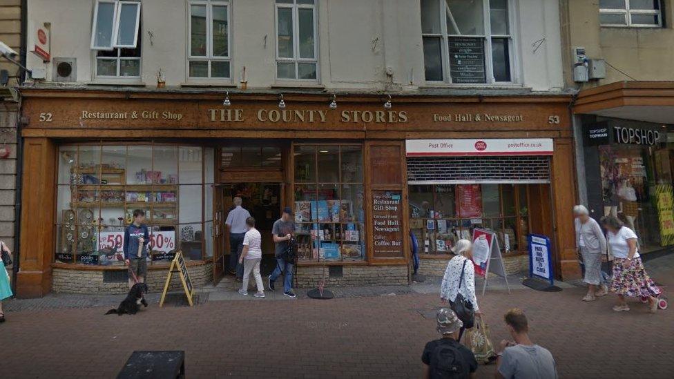 County stores Taunton