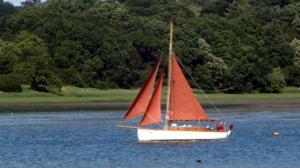 The Nancy Blackett at Pin Mill