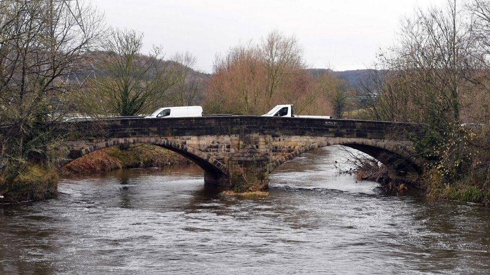 Grade II-listed Apperley Lane Bridge in Bradford