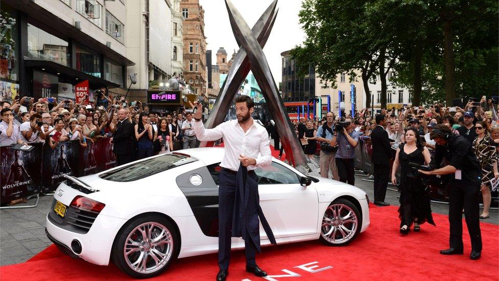 Wolverine's UK premiere in 2013