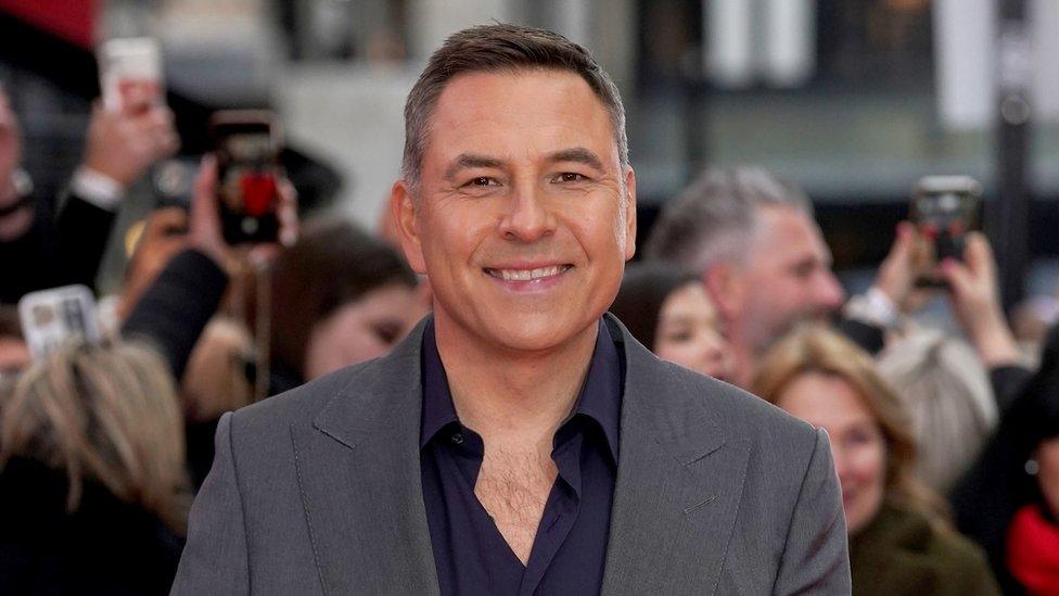 Comedian David Walliams seen at a red carpet event for Britain's Got Talent