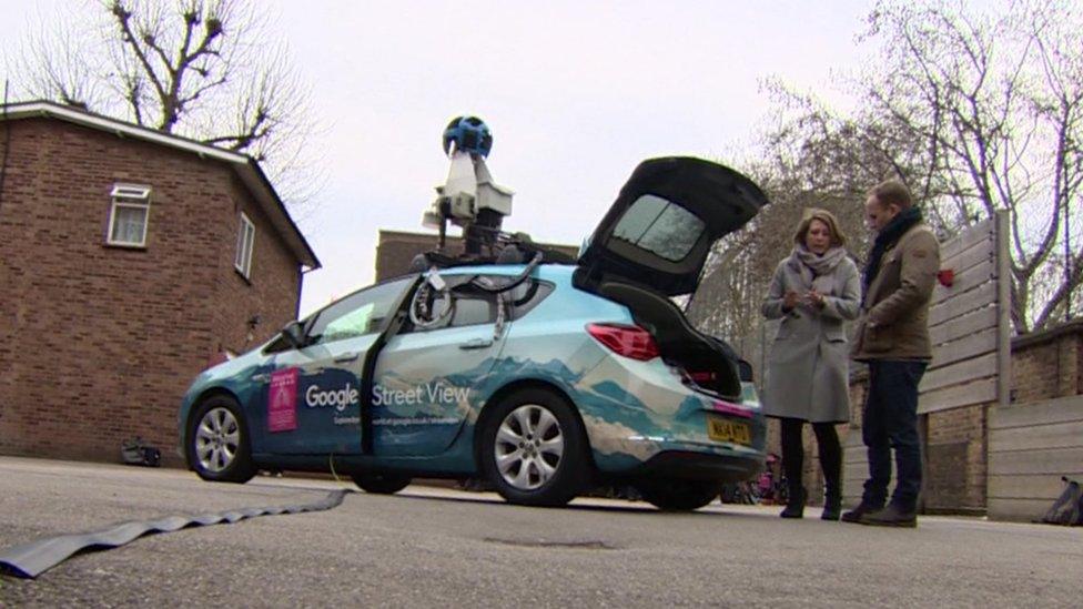 Street view car