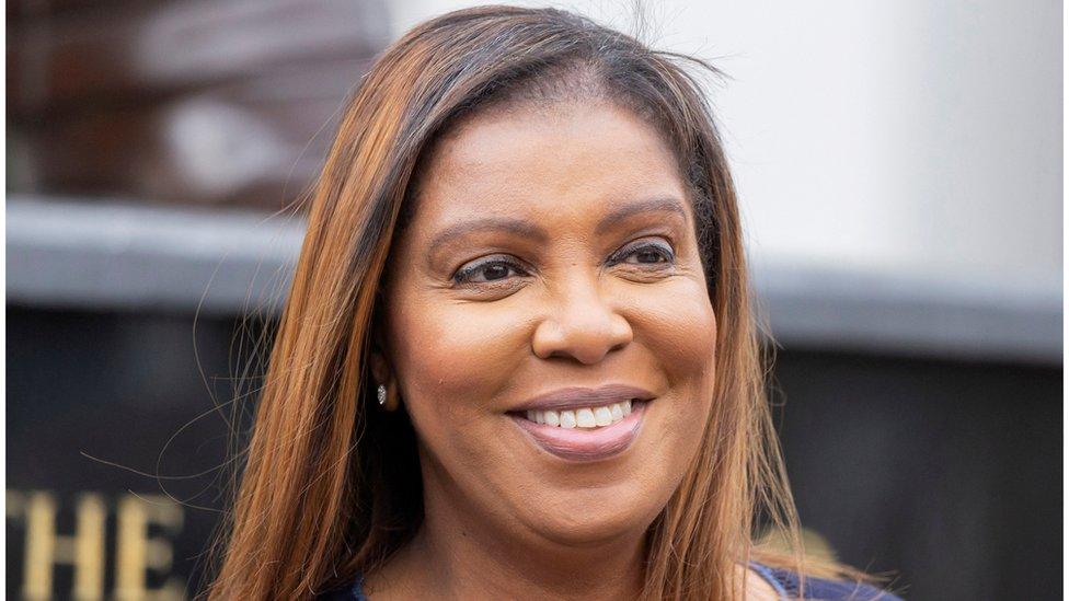 New York attorney general Letitia James