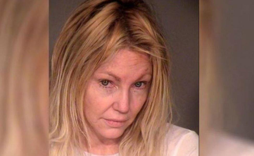 Heather Locklear's post-arrest mugshot