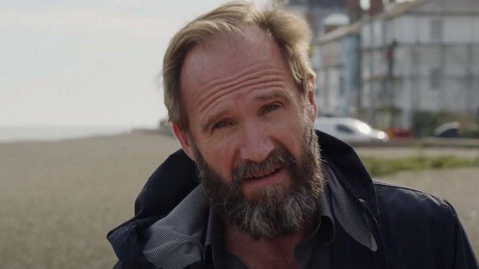 Ralph Fiennes in his film Coast