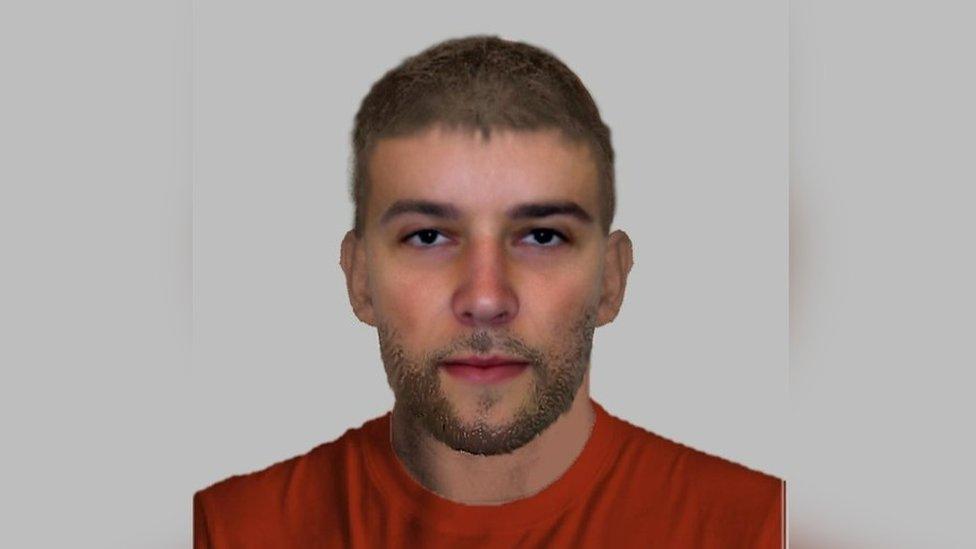 E-fit of the rape suspect