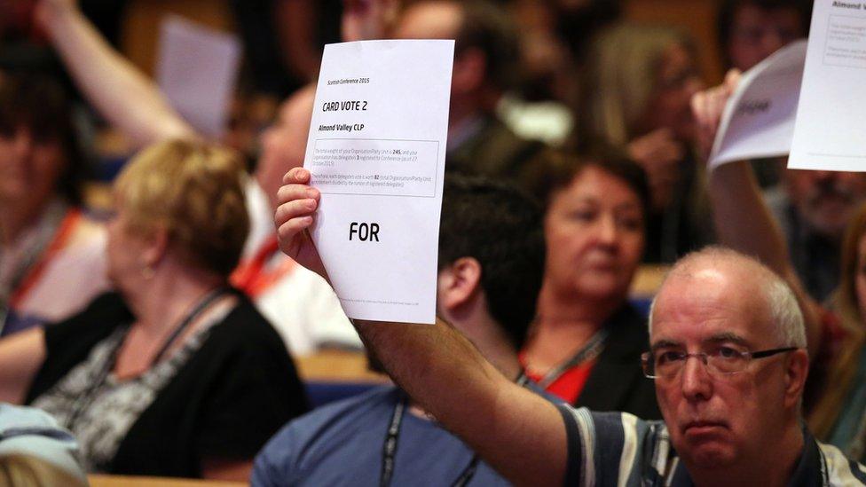 Scottish Labour Party conference in Perth